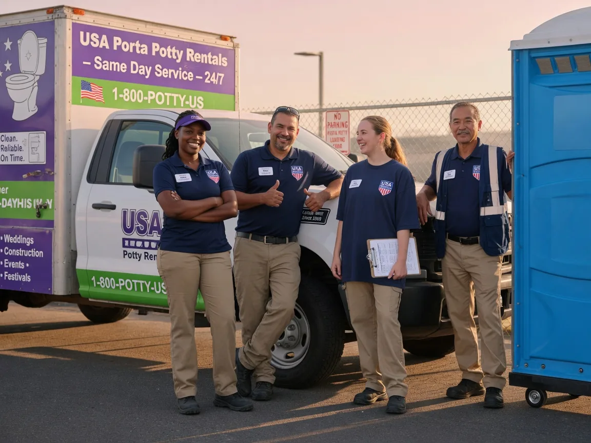 Porta Potty Rental company in Waterloo, SC